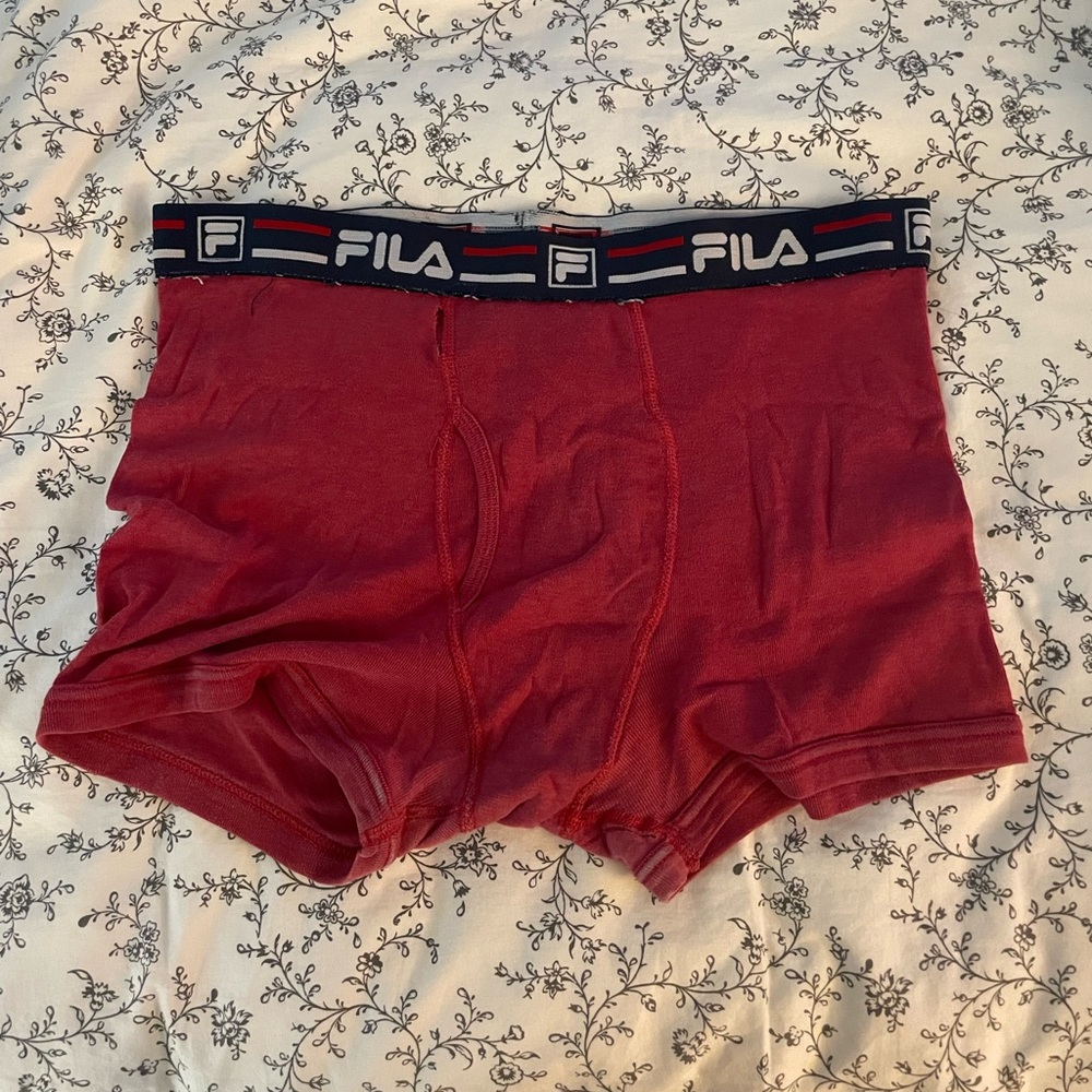 Red FILA - Boxer Briefs
